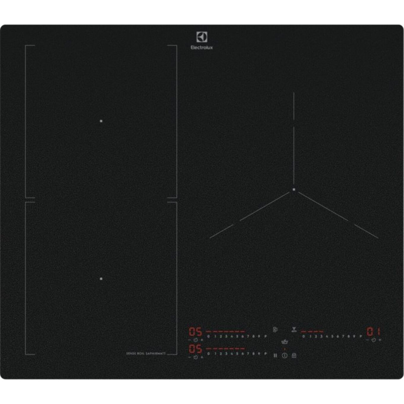 Plaque induction ELECTROLUX EIS62356IZ SaphirMatt, SenseBoil
