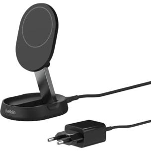 Chargeur induction BELKIN support recharge 15W 2 en 1 pliable
