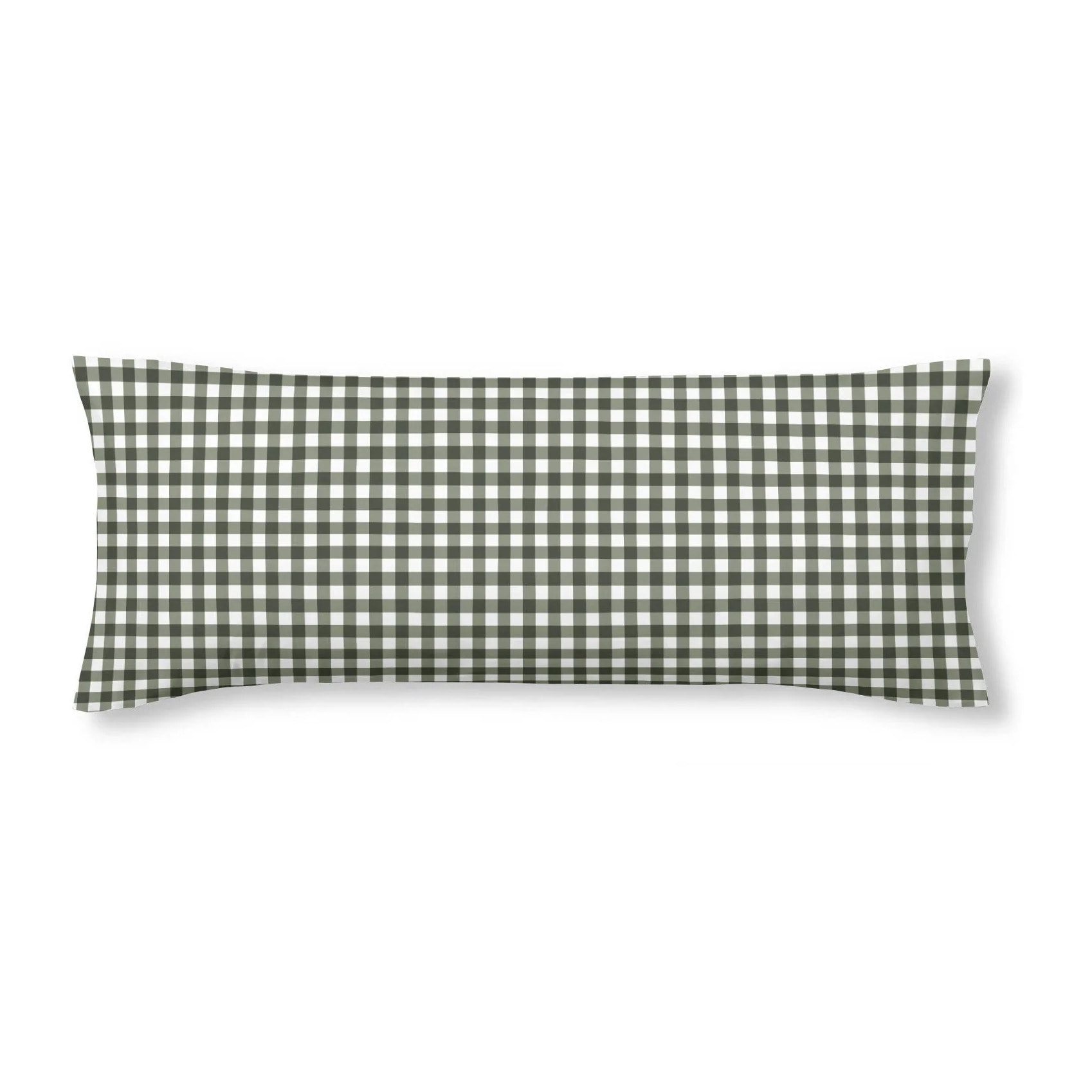 Taie d'oreiller 100% coton Xmas Vichy Vert