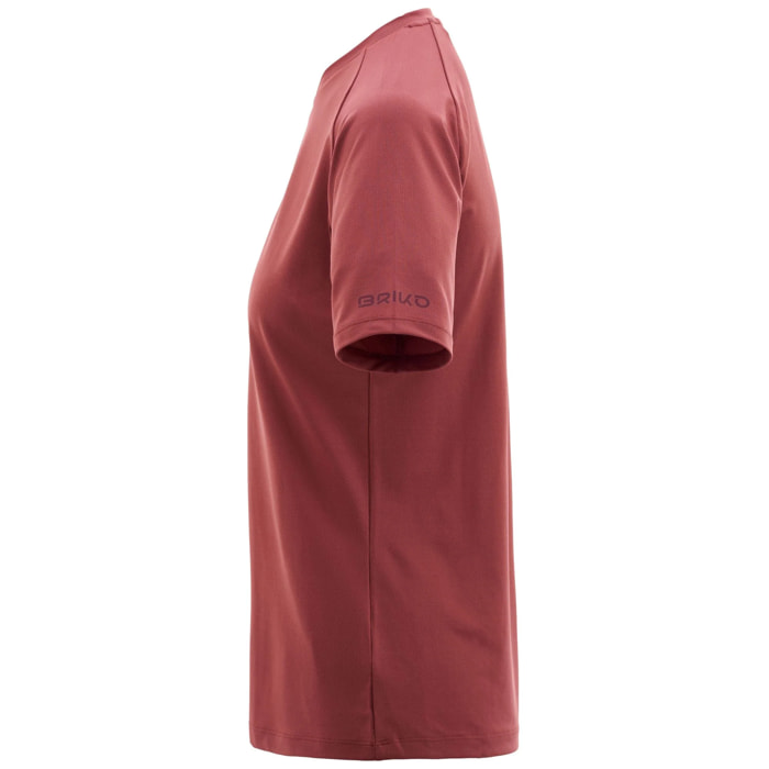 Briko - Maglie gioco, Donna, Rosso - Adventure Graphic Lady Jersey