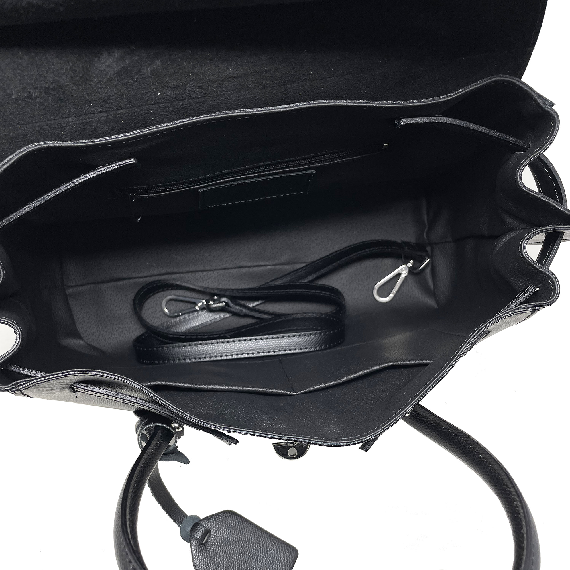 Borsa a Mano Elegante in Vera Pelle Made in Italy