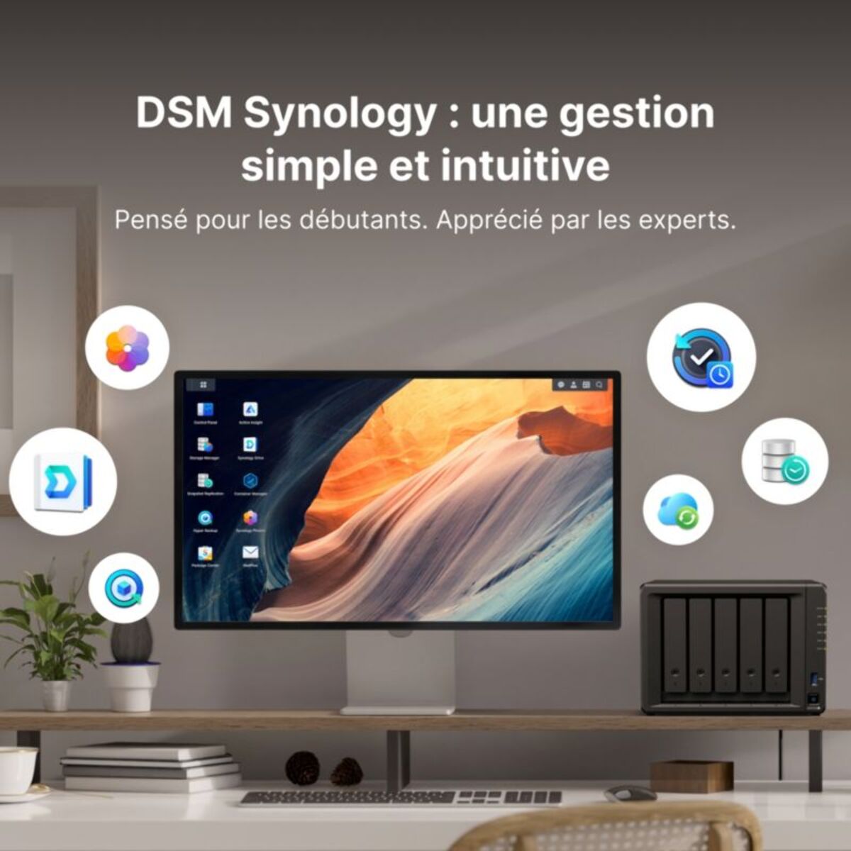 Serveur NAS SYNOLOGY DS1525+