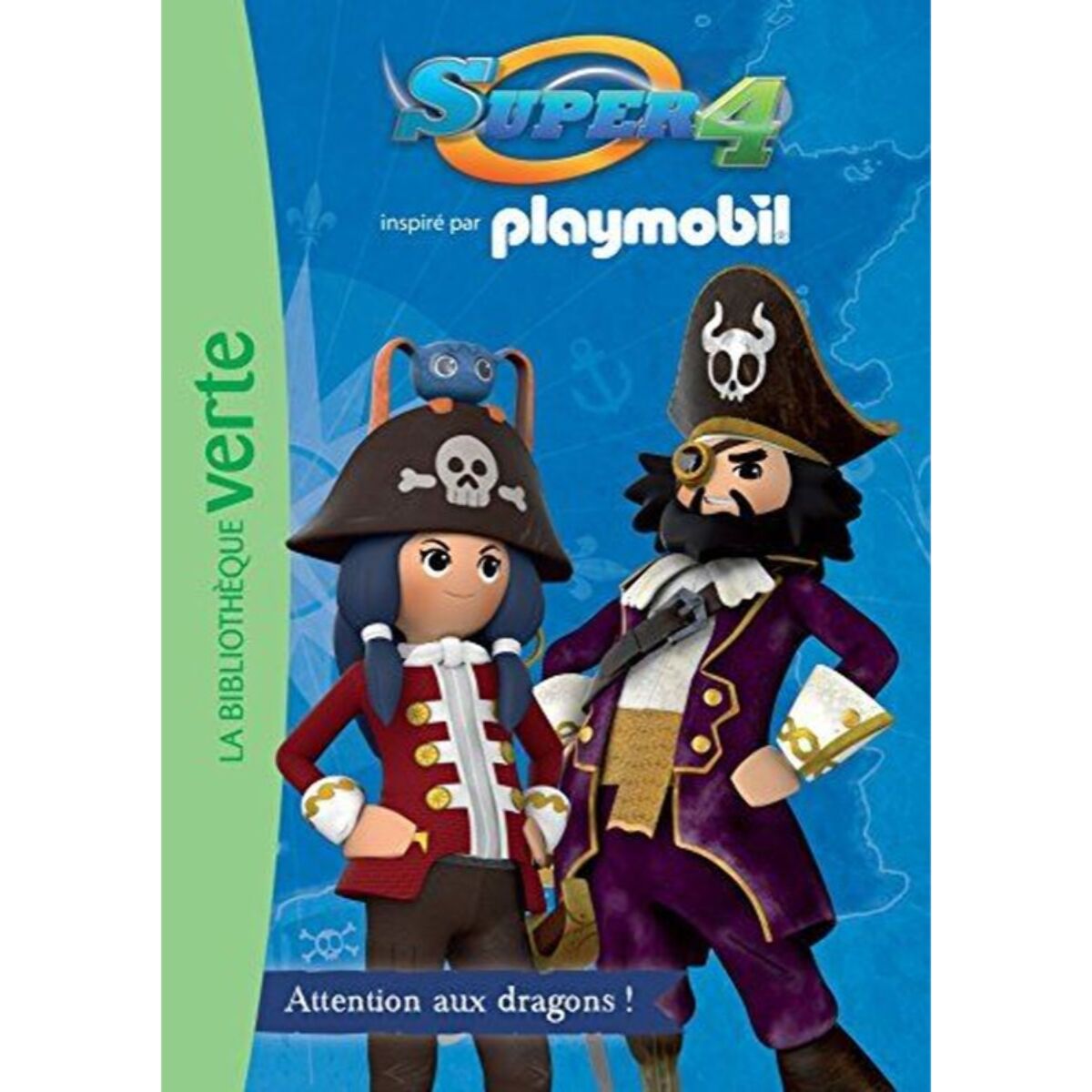 FTD | Playmobil Super 4 01 - Attention aux dragons ! | Livre d'occasion