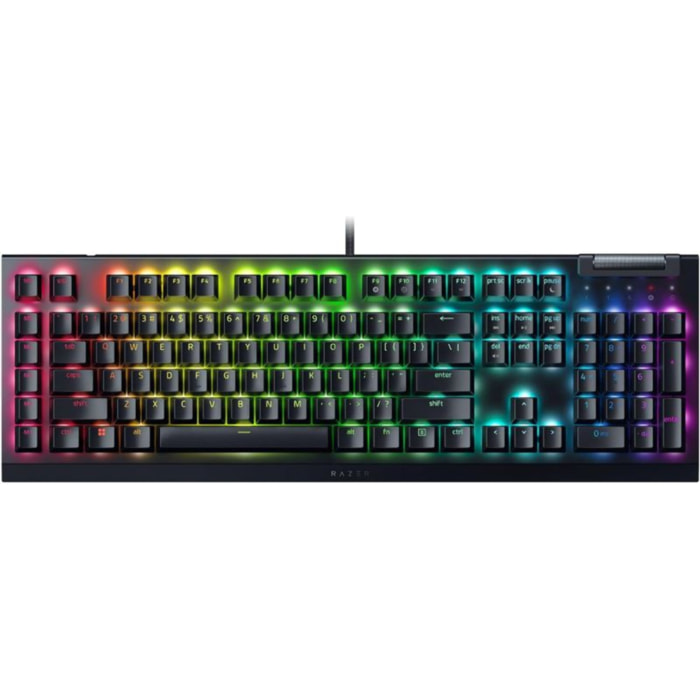 Clavier gamer RAZER BLACKWIDOW V4 X SWITCH JAUNE