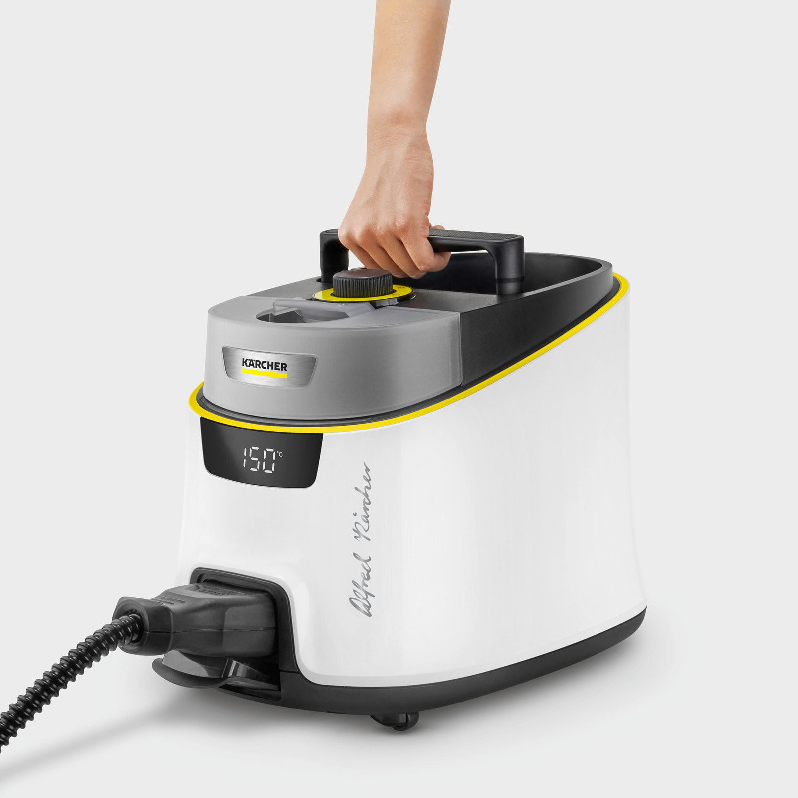 Nettoyeur vapeur Karcher SC 5 Deluxe Signature Line - Pression 4.2 bar- Débit vapeur 50 g/min- Design Signature Line