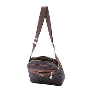 Borsa a tracolla da donna - Modello False - Ecopelle - 19.0 x 26.0 x 9.0 cm