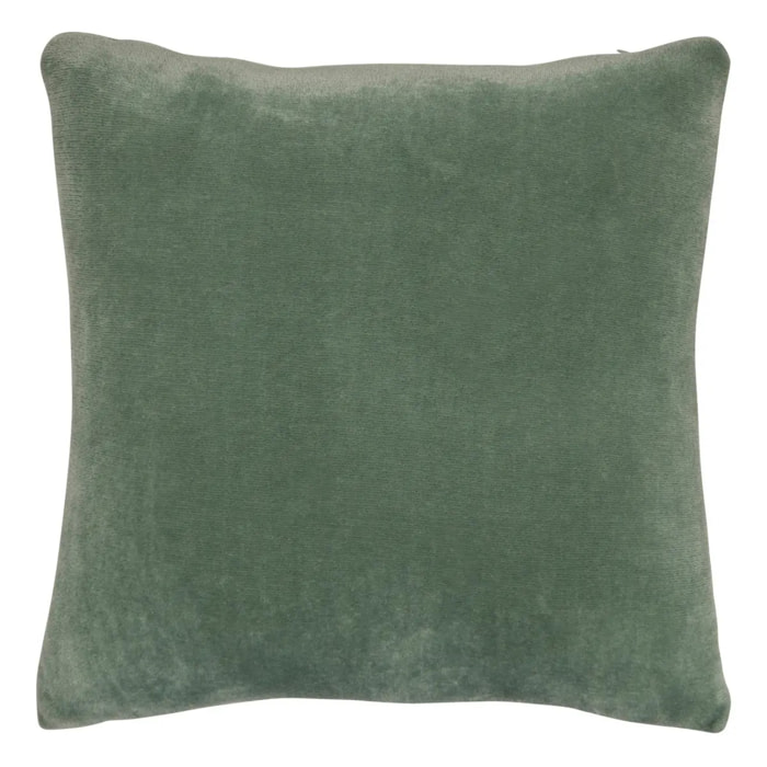 Coussin Ollis vert céladon 38x38cm
