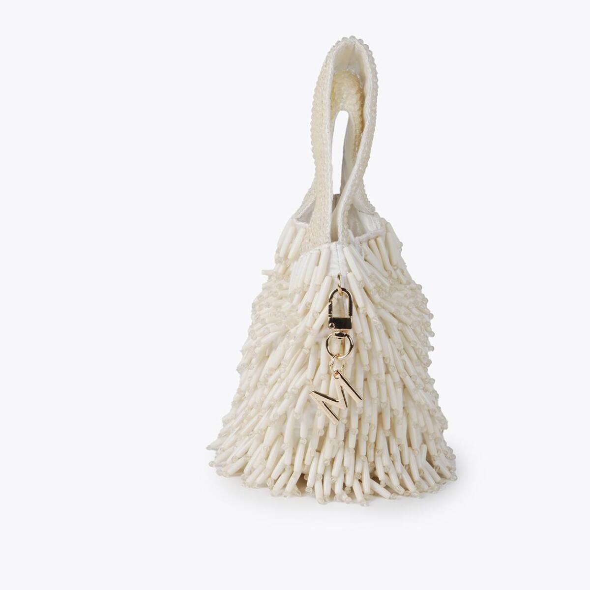 Borsetta strass effetto corallo