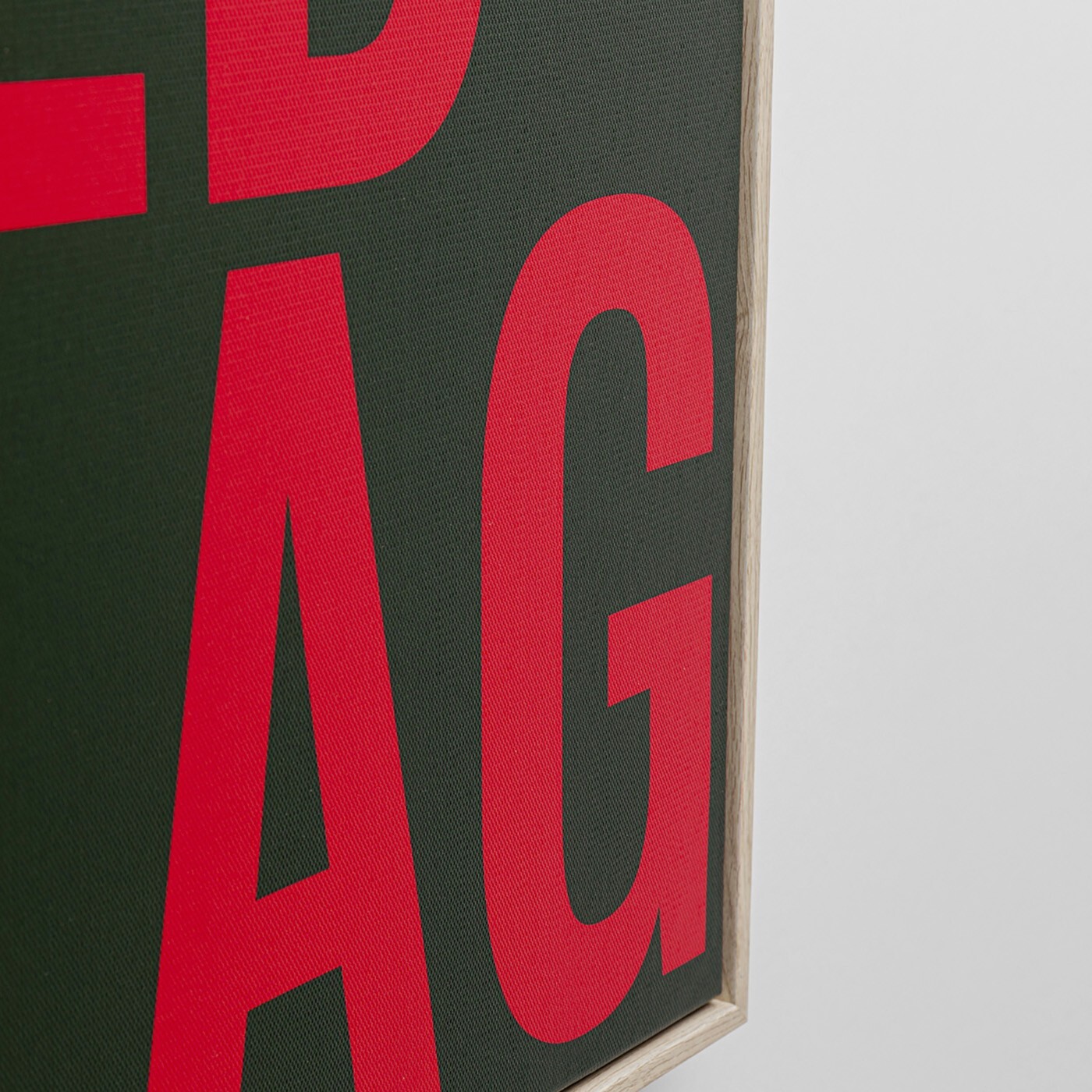 Tableau Red Flag 40x60cm Kare Design