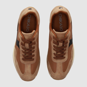 Deportivos de Tejido - Marron - Tacón: Bajo