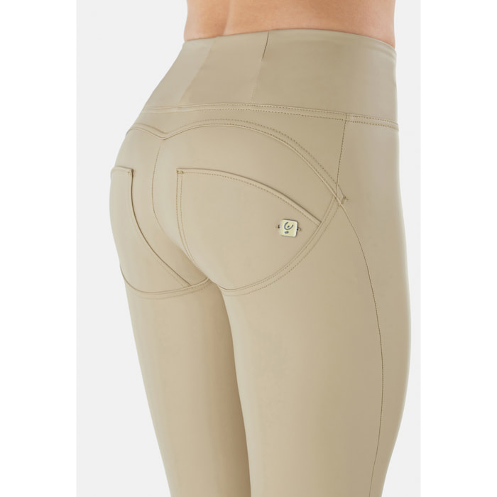 Pantaloni push up WR.UP® vita alta superskinny similpelle