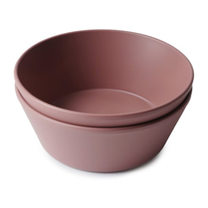 Mushie Pack Dos Bols Redondos Solid