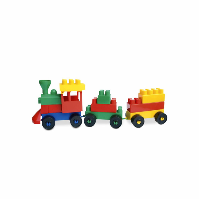 Lot de 400 pièces de construction en plastique multicolore. jeu de loisir créatif