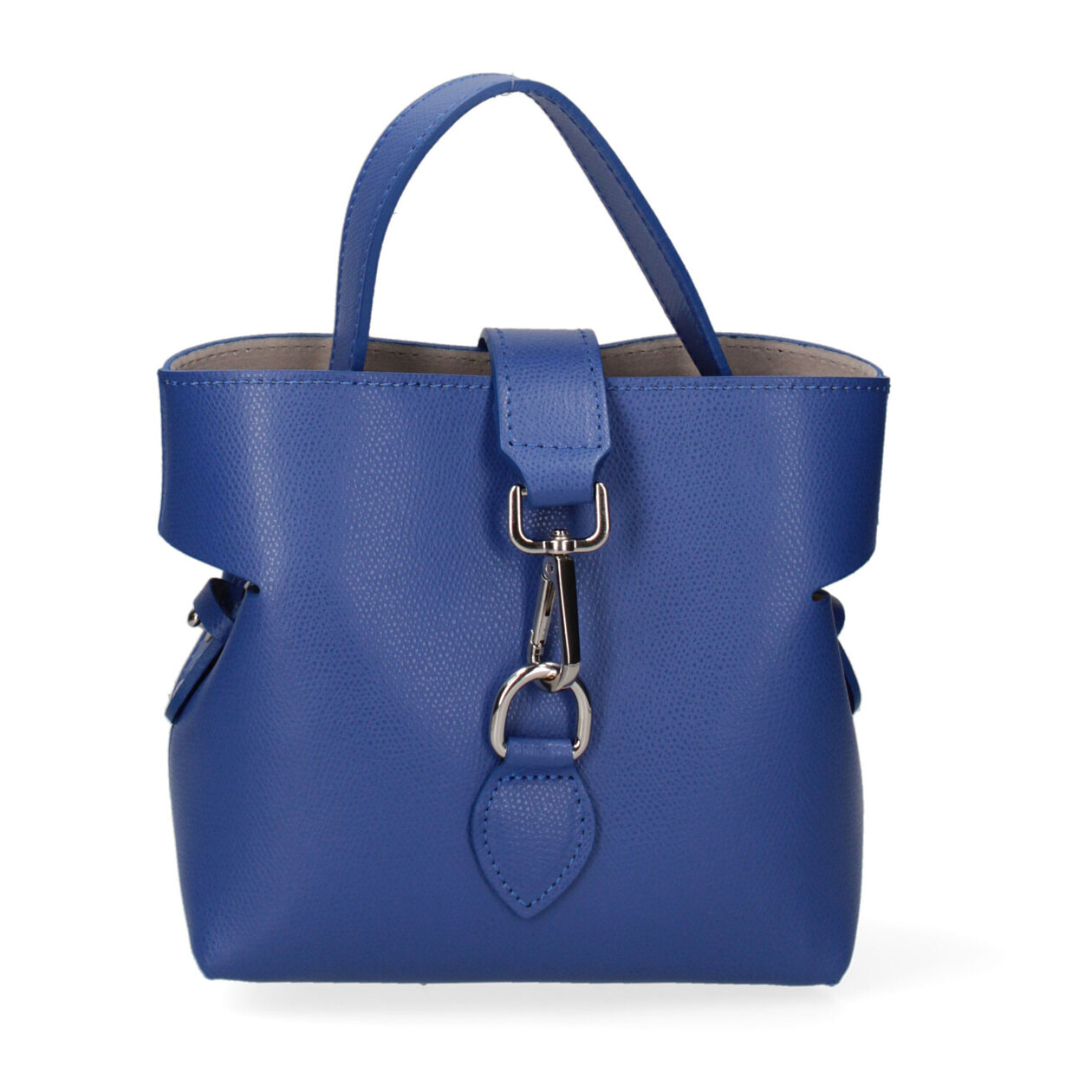 Borsa a mano da donna - Modello Modena - Vera pelle - 18.0 x 17.0 x 9.0 cm