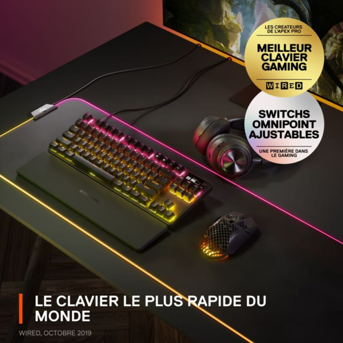 Clavier gamer STEELSERIES APEX PRO TKL 2023