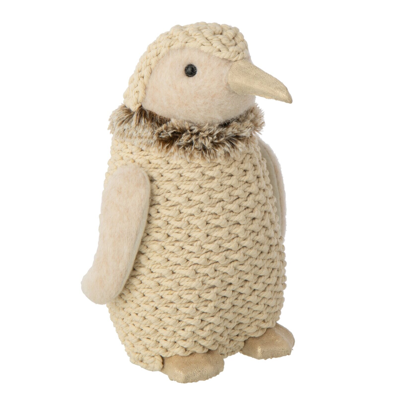 J-Line pingouin corde - polyester - écru - small