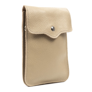 Albareto Borsa a tracolla donna in vera pelle finitura Dollaro