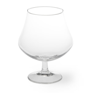 Lot 6 verres à vin Excelsa Cognac, verre, 63 cl, transparent