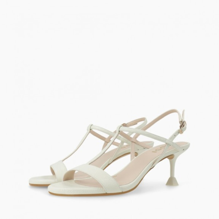 SANDALIAS BLANCAS JABART-X