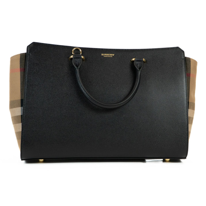 Bolso - cuero - negro