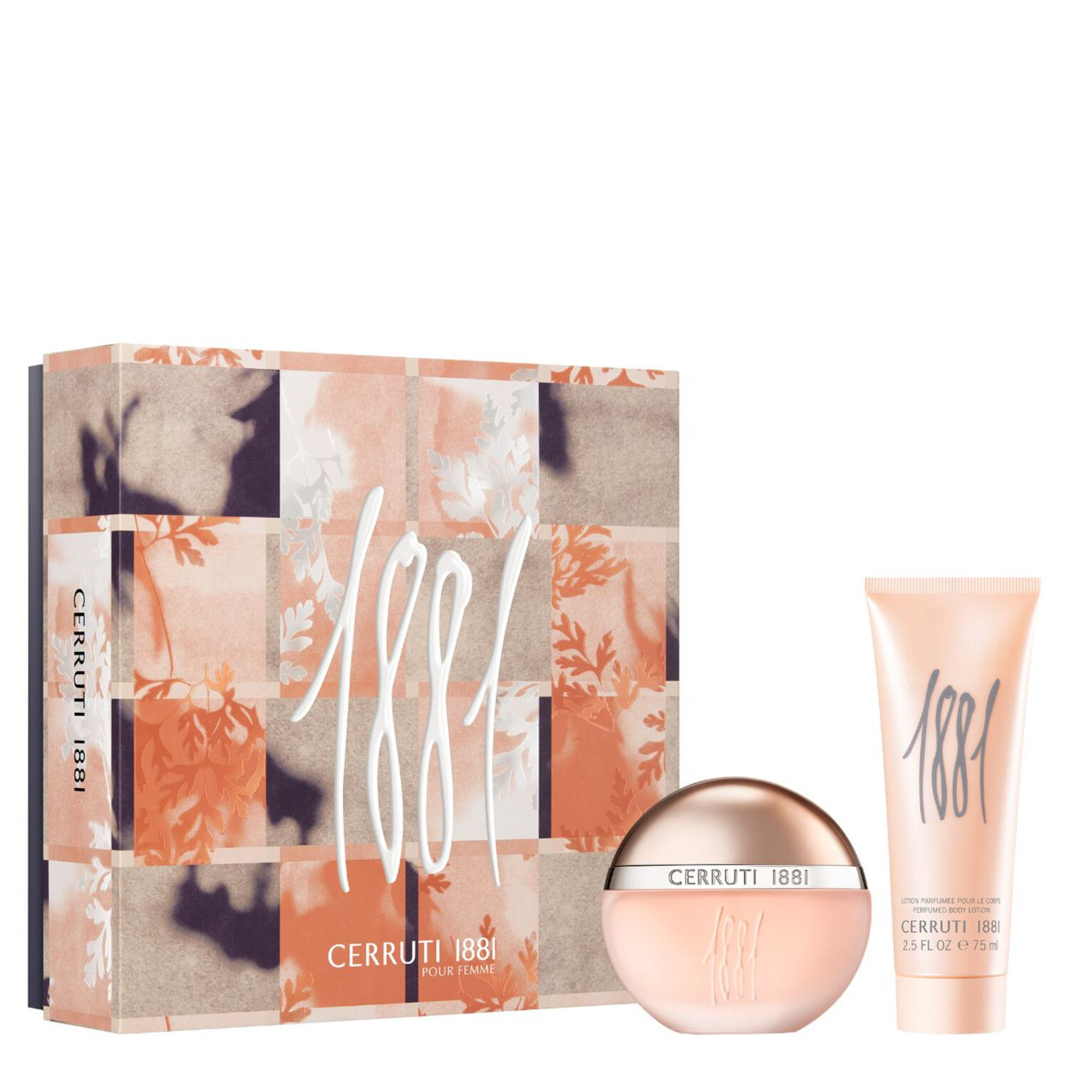 1881 Femme - Coffret Eau de Toilette 50ml + Lait Corps 75ml