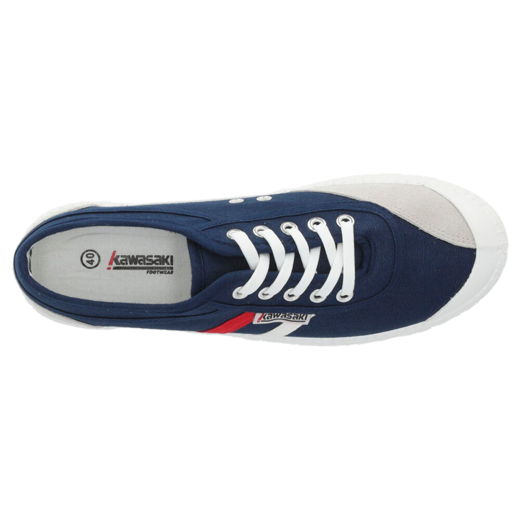 Zapatillas Sneaker para Hombre - KAWASAKI Retro 3.0 Canvas Shoe K232428 2002 Navy