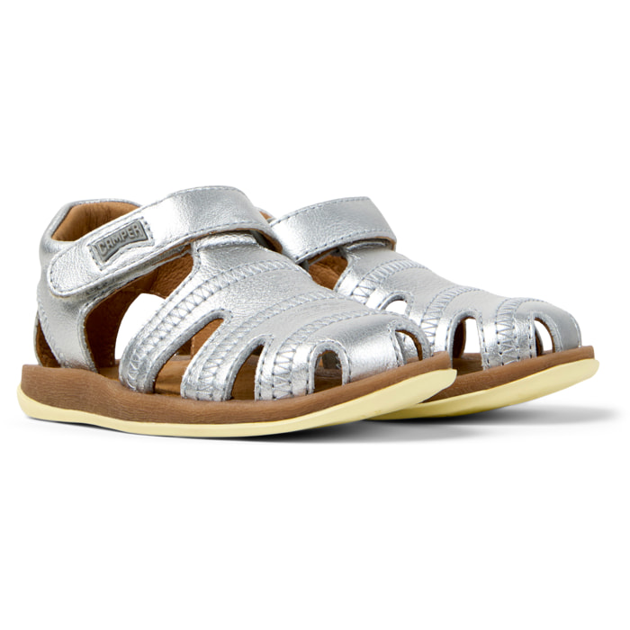 Sandali - CAMPER Bicho - Grigio - Pelle liscia