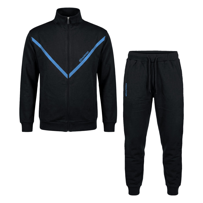 Tuta Uomo SUPERGA Cotone Leggero Zip