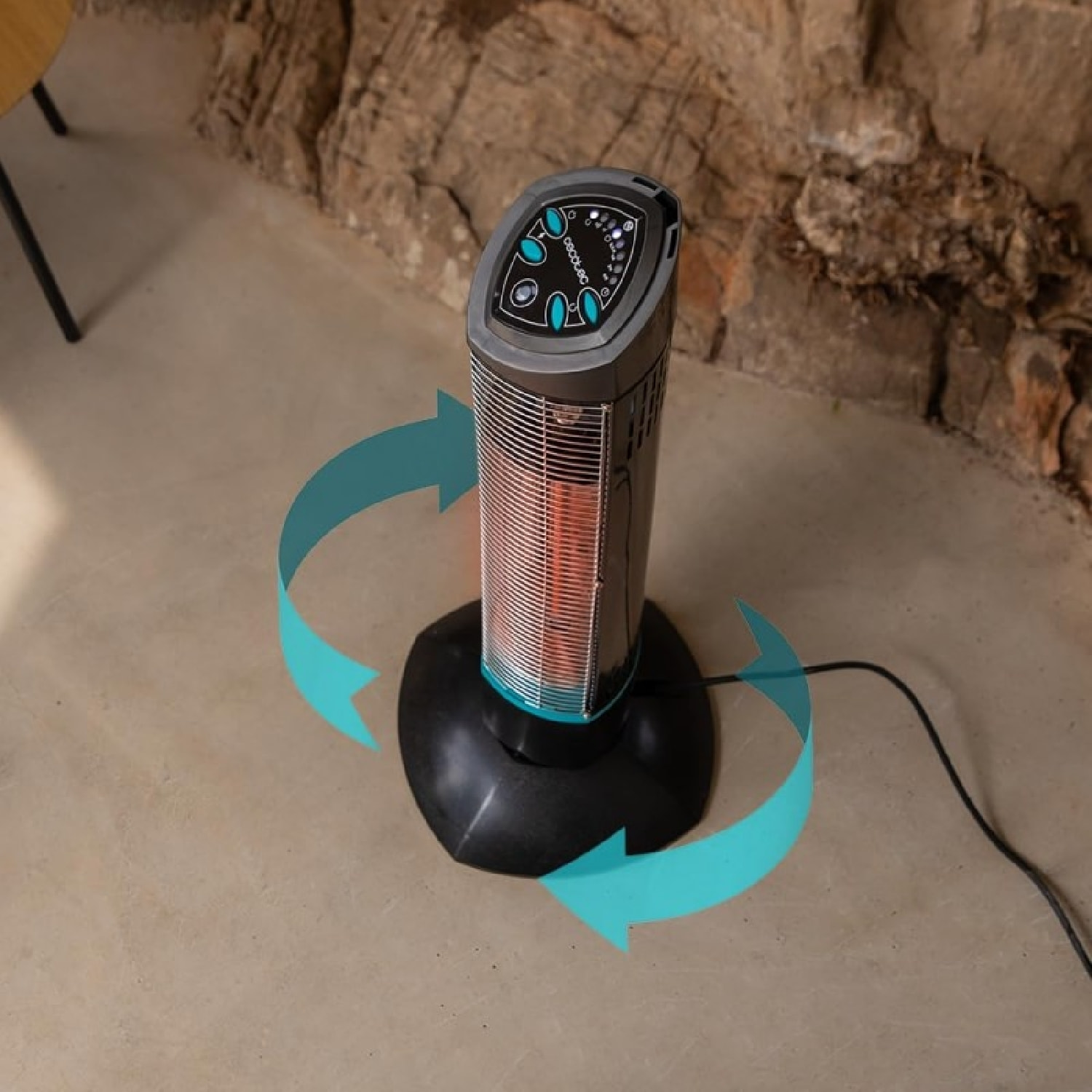 Cecotec Chauffage d’extérieur ReadyWarm 1000 Power Tower