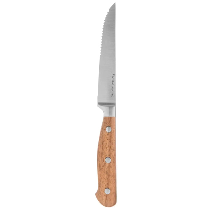Couteau à steak acier - lame 137cm Elegancia