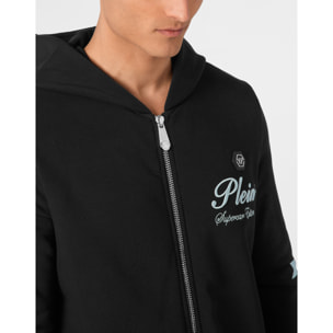 PHILIPP PLEIN Hooded Sweatjacket