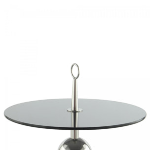 Table basse CIHU Fait à la main en Acier inoxydable