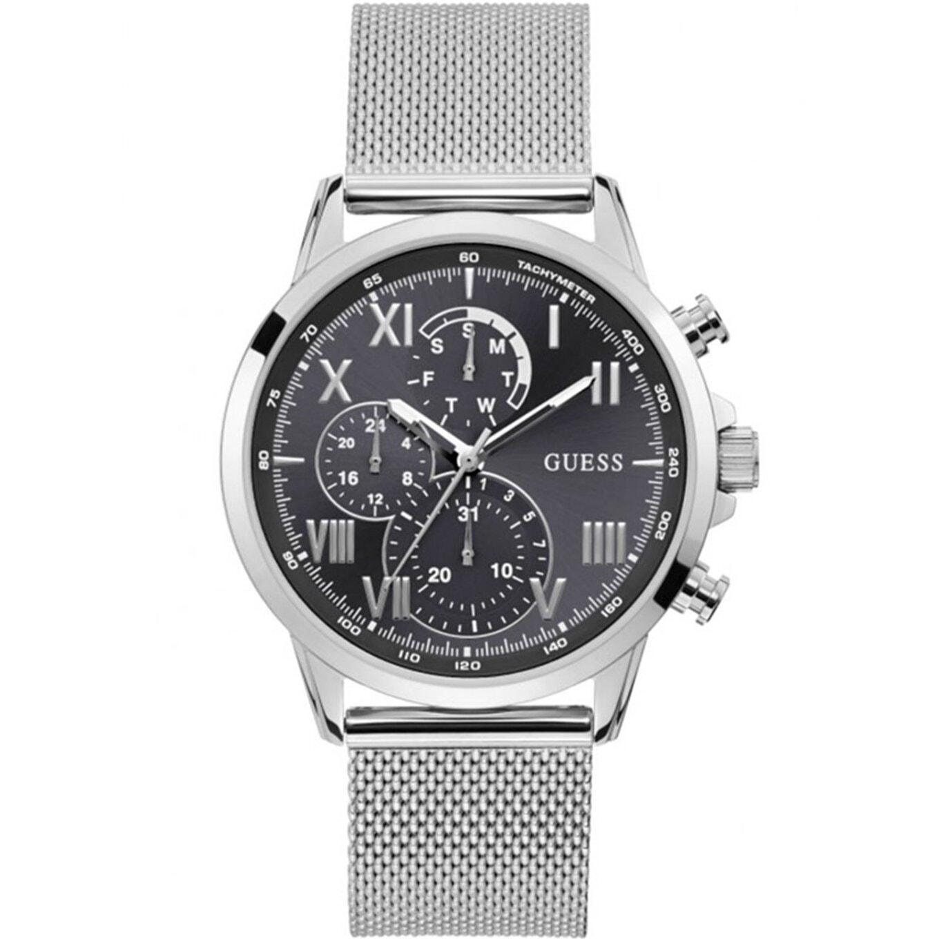 Reloj Guess W1310G1 Hombre Analogico Cuarzo con Correa de Acero inoxidable