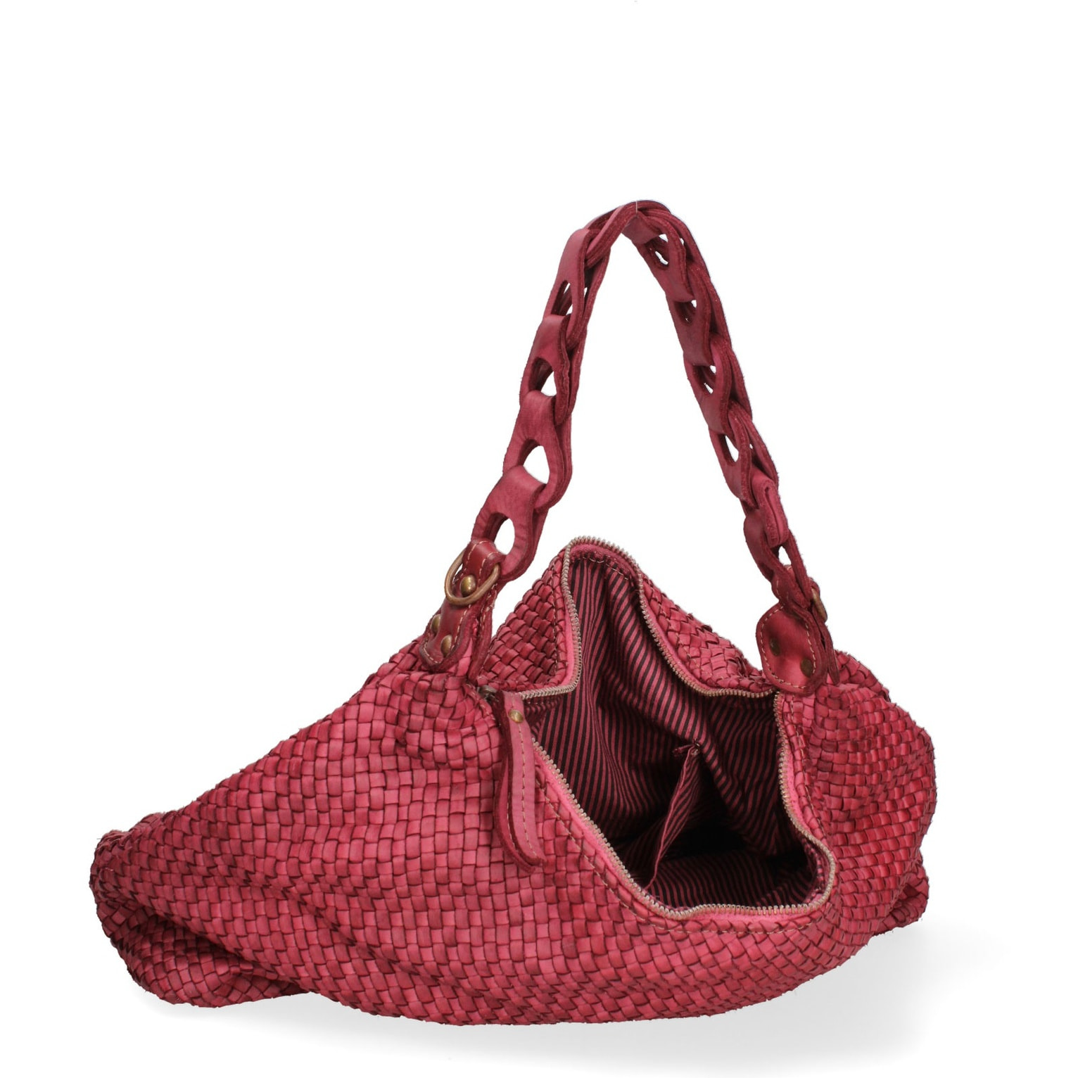 Borsa a spalla da donna - Modello Asteria - Vera pelle - 46.0 x 33.0 x 15.0 cm