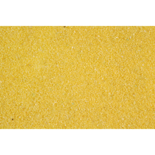 J-Line sable décoratief - fourrure d'imitation - jaune tournesol - 700Gr