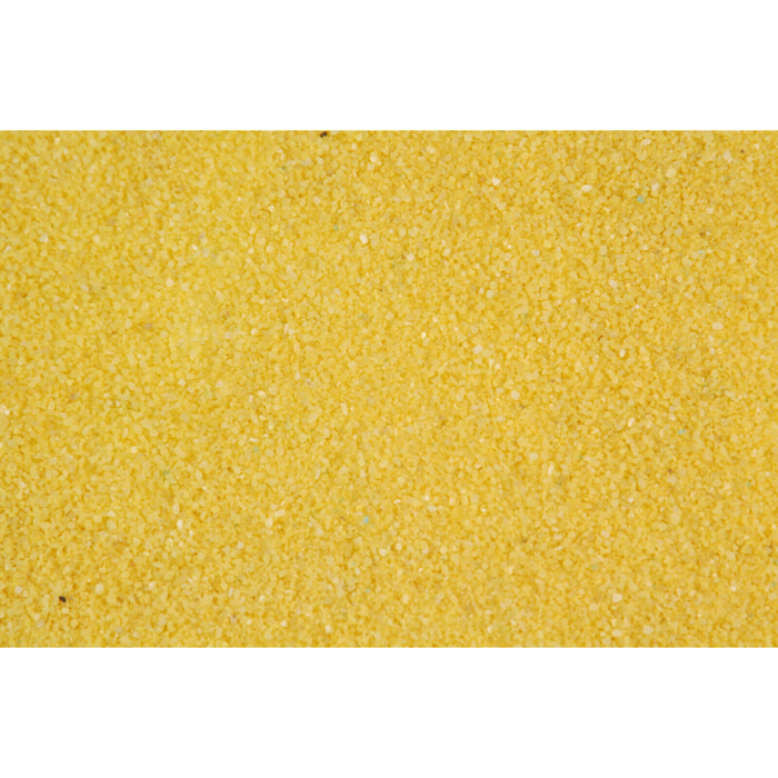 J-Line sable décoratief - fourrure d'imitation - jaune tournesol - 700Gr