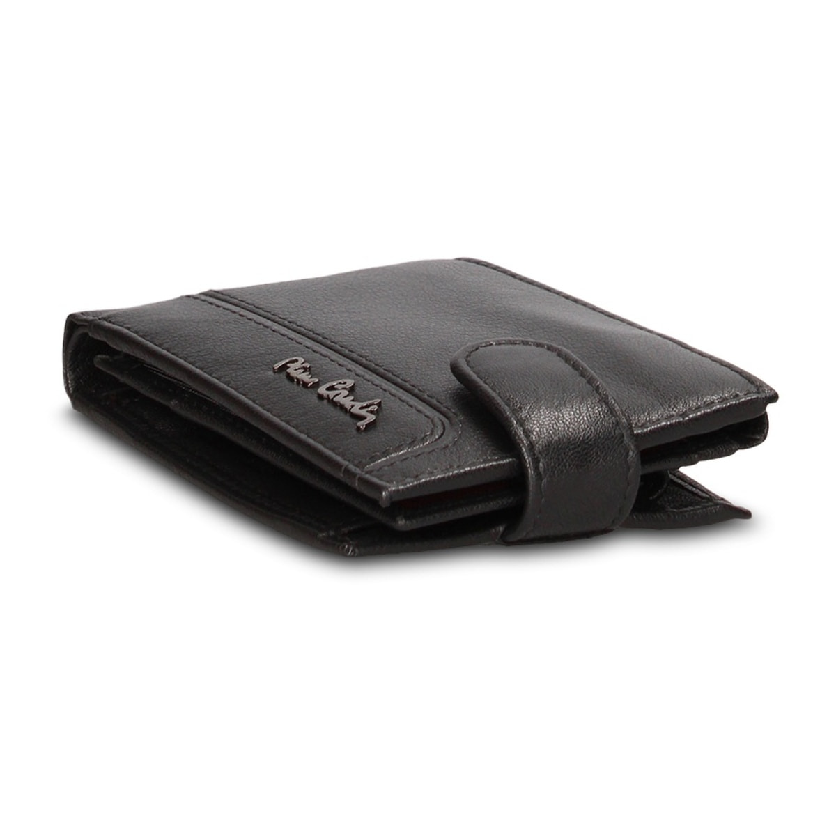 Portafoglio uomo in vera pelle - Modello Bastian Chic - Casual - 12.5 x 9.0 x 2.0 cm