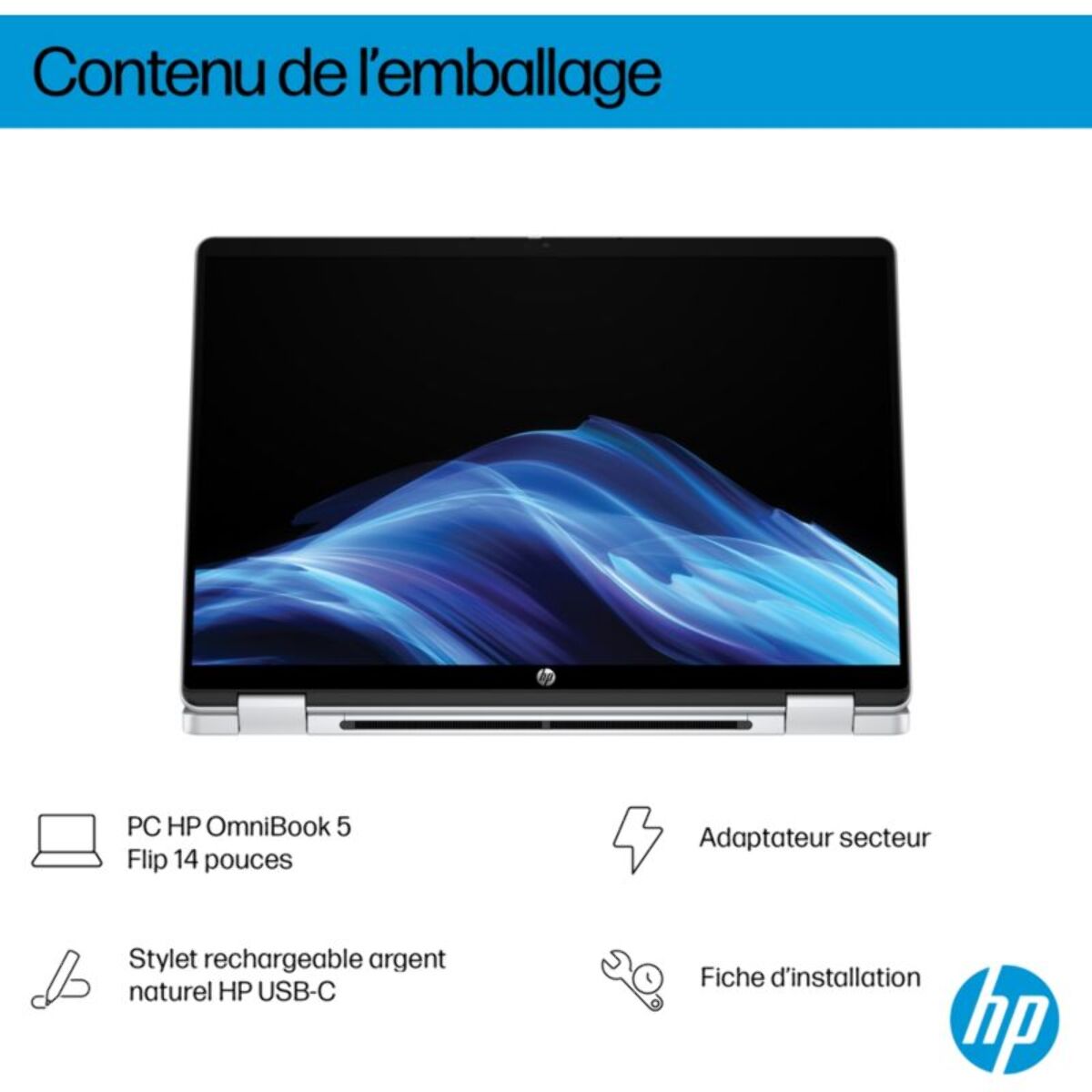 Ordinateur portable HP OmniBook 5 Flip 14-fp0008nf