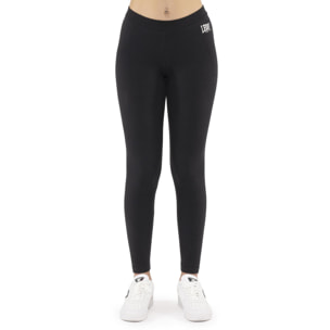 Leggings donna in cotone elasticizzato, logo piccolo Leone 1947 Never Without