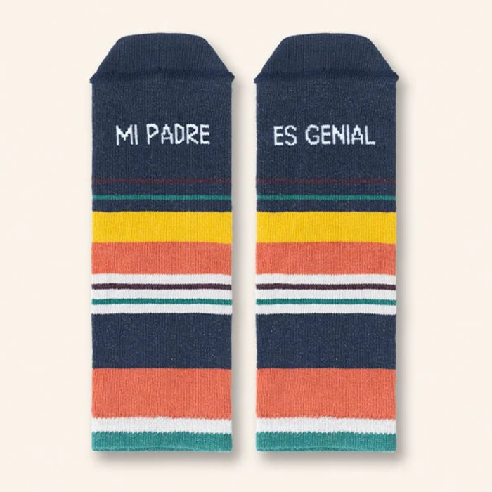Mini calcetines "Mi padre es genial"