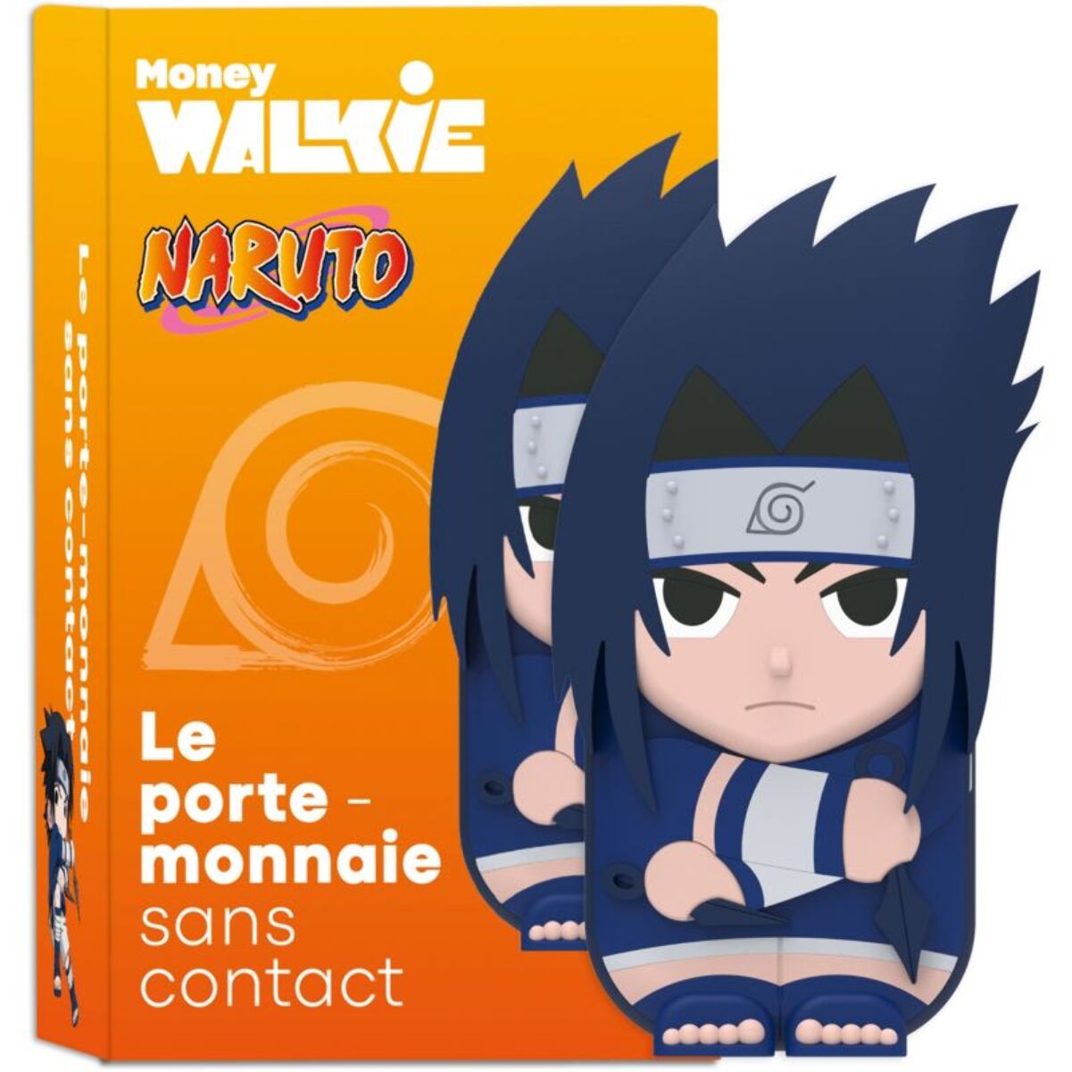 Coque MONEY WALKIE Porte monnaie sans contact  Sasuke