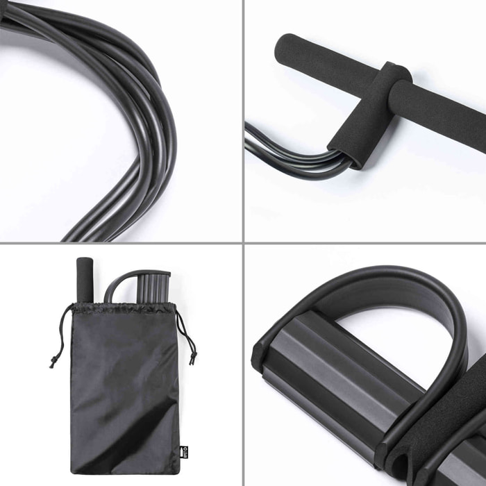 Corda di tensione Rayden, di resistenza media. Maniglie imbottite, include borsa da trasporto.