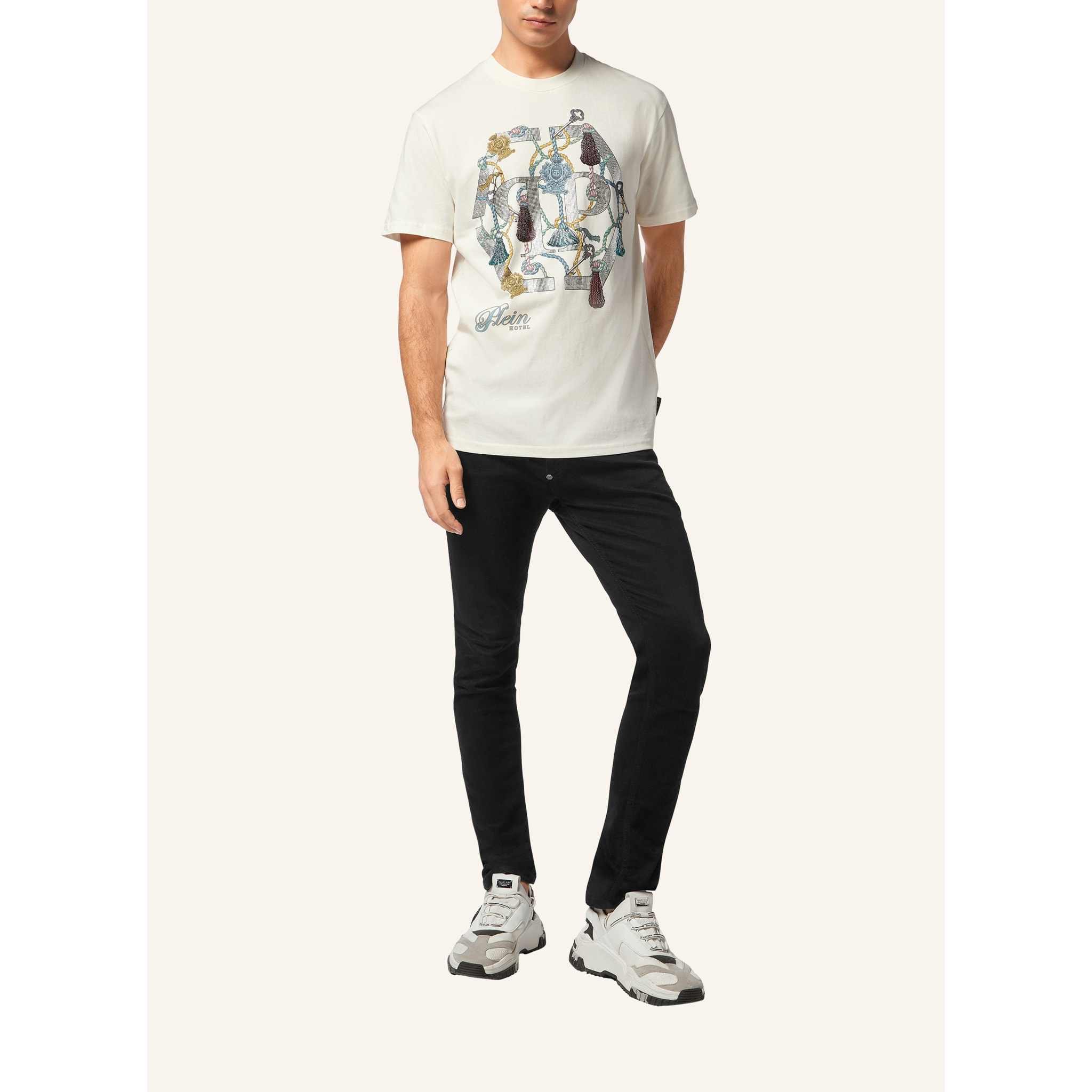 PHILIPP PLEIN Camiseta Cuello Redondo Ss