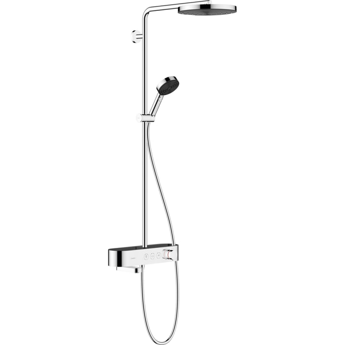 Colonne de douche 260 Pulsify S avec mitigeur thermostatique de baignoire ShowerTablet Select 400 chrom√© 24230000