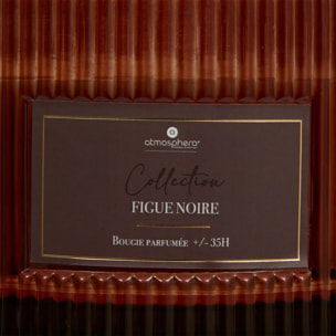 Bougie parfumée Albie 635g pot verre figue