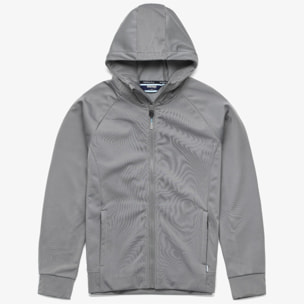 Sebago - Felpe Uomo Donna Grigio - Crew Fz Hoodie