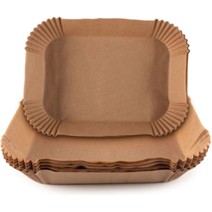Papier cuisson NUFRY Airfryer Paperec 100 pièces