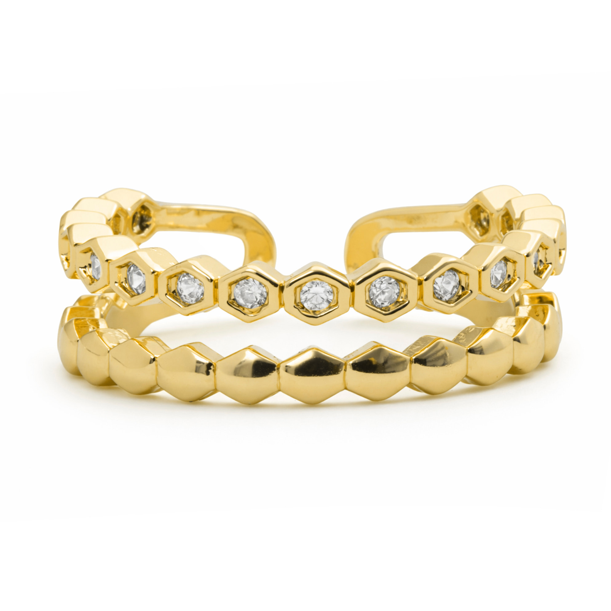 Anillo Anami acabado oro amarillo 18k