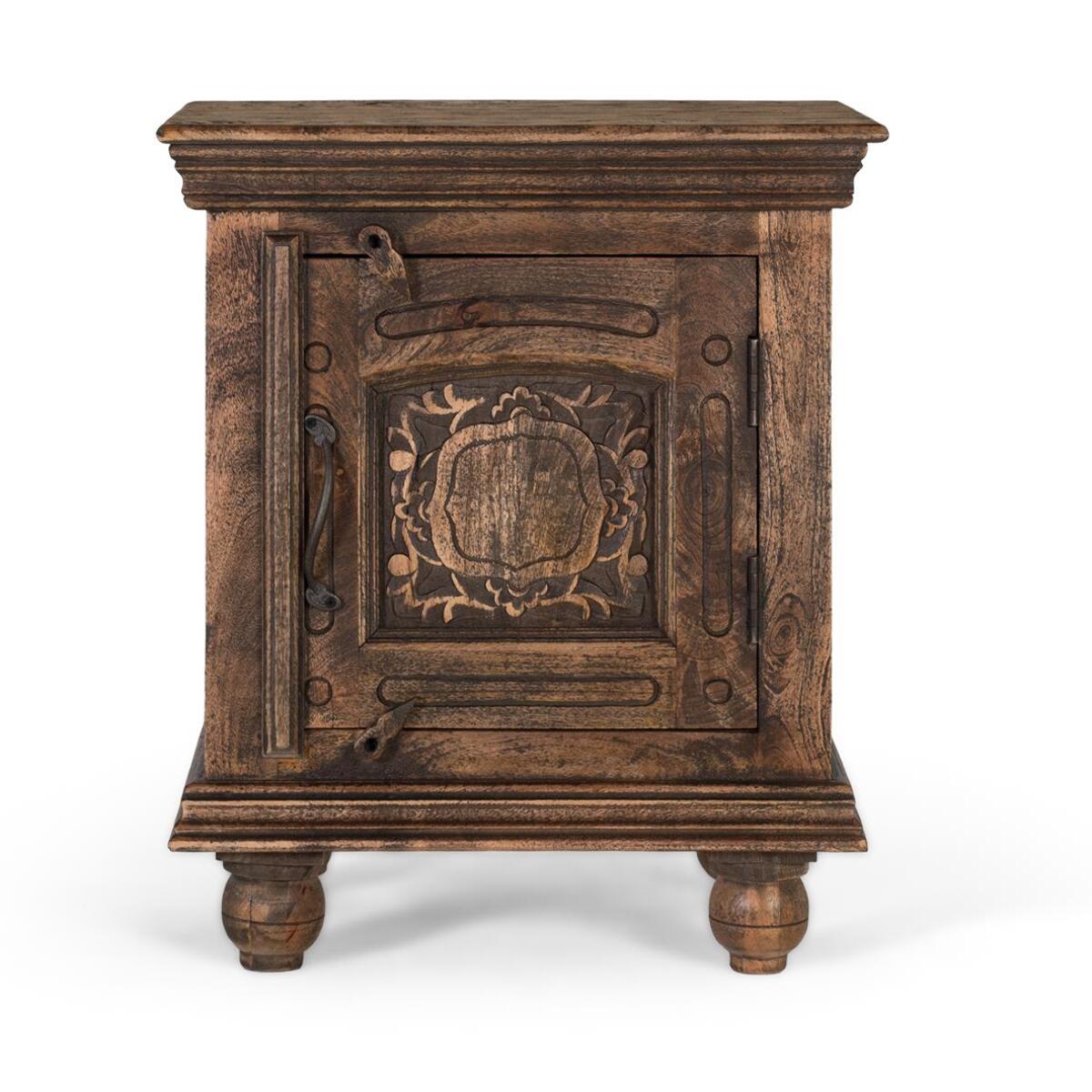 Mesita de noche - banco a los pies de la cama 66x55x40