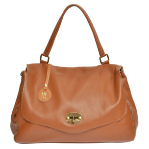 Borsa a mano Anna Luchini Cammello